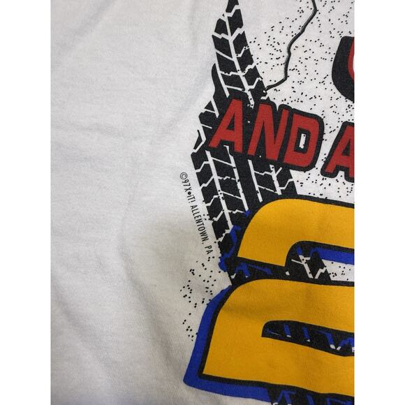 Vintage 1997 Dale Earnhardt "I'm For 3 And Anything But 24" Mens Tank Top Shirt - Picture 3 of 7
